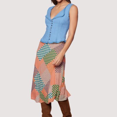 Blissful Mesa Midi Skirt