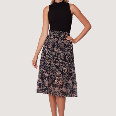 Eclipse Of The Heart Midi Skirt