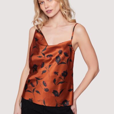 Sepia Dahlia Top