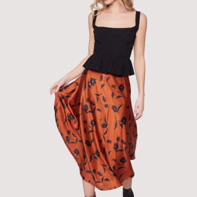 Sepia Dahlia Skirt