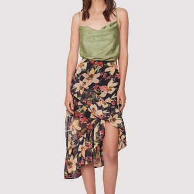 Peruvian Lily Midi Skirt