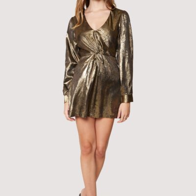 Heart Of Gold Mini Dress