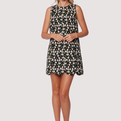 Chamomile Hills Mini Shift Dress