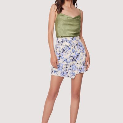 Light Of Iris Mini Skirt